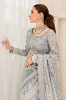 Pakistani Bridal Dress in Royal Saree Style for Wedding
