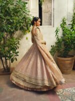 Wedding Lehenga Front Open Gown Pakistani Bridal Dress