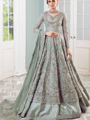 Pakistani Bridal Lehenga and Wedding Gown Walima Dress