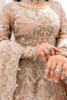 Pakistani Gown with Custom Made Bridal Lehenga for Brides
