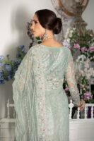 Pakistani Bridal Outfit in Premium Net Saree Style
